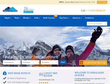 Tablet Screenshot of himalayanglacier.com