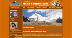 Desktop Screenshot of kailash.himalayanglacier.com